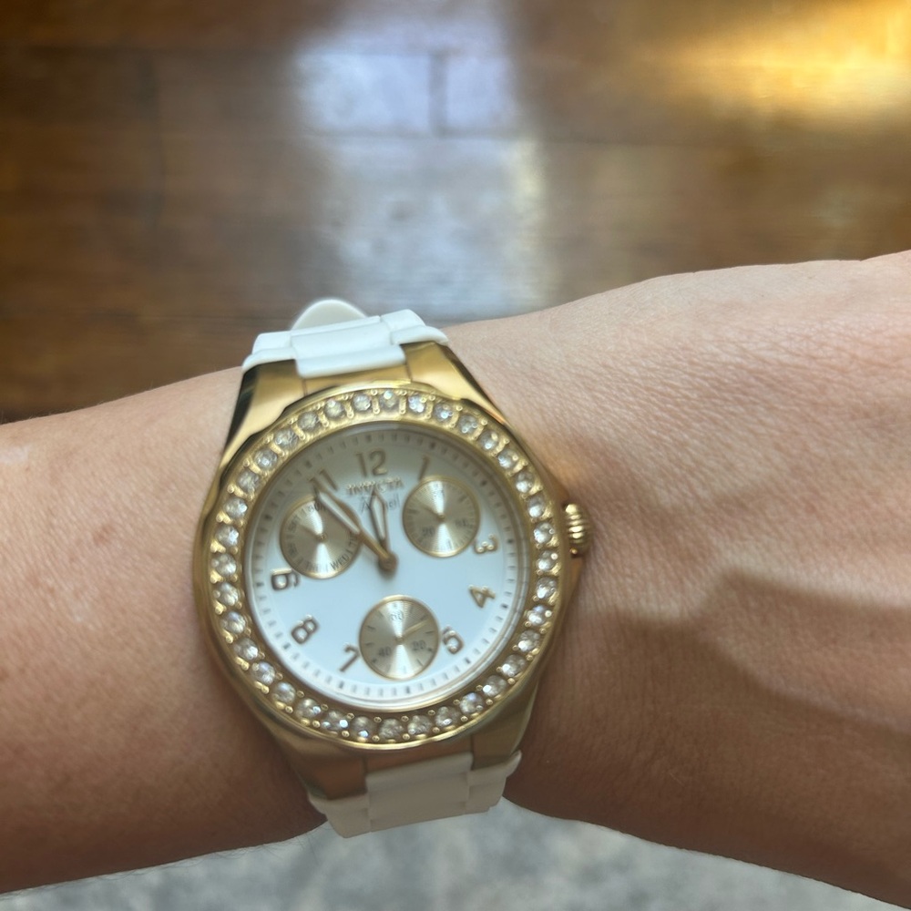 Invicta Gold and White Women's Watch